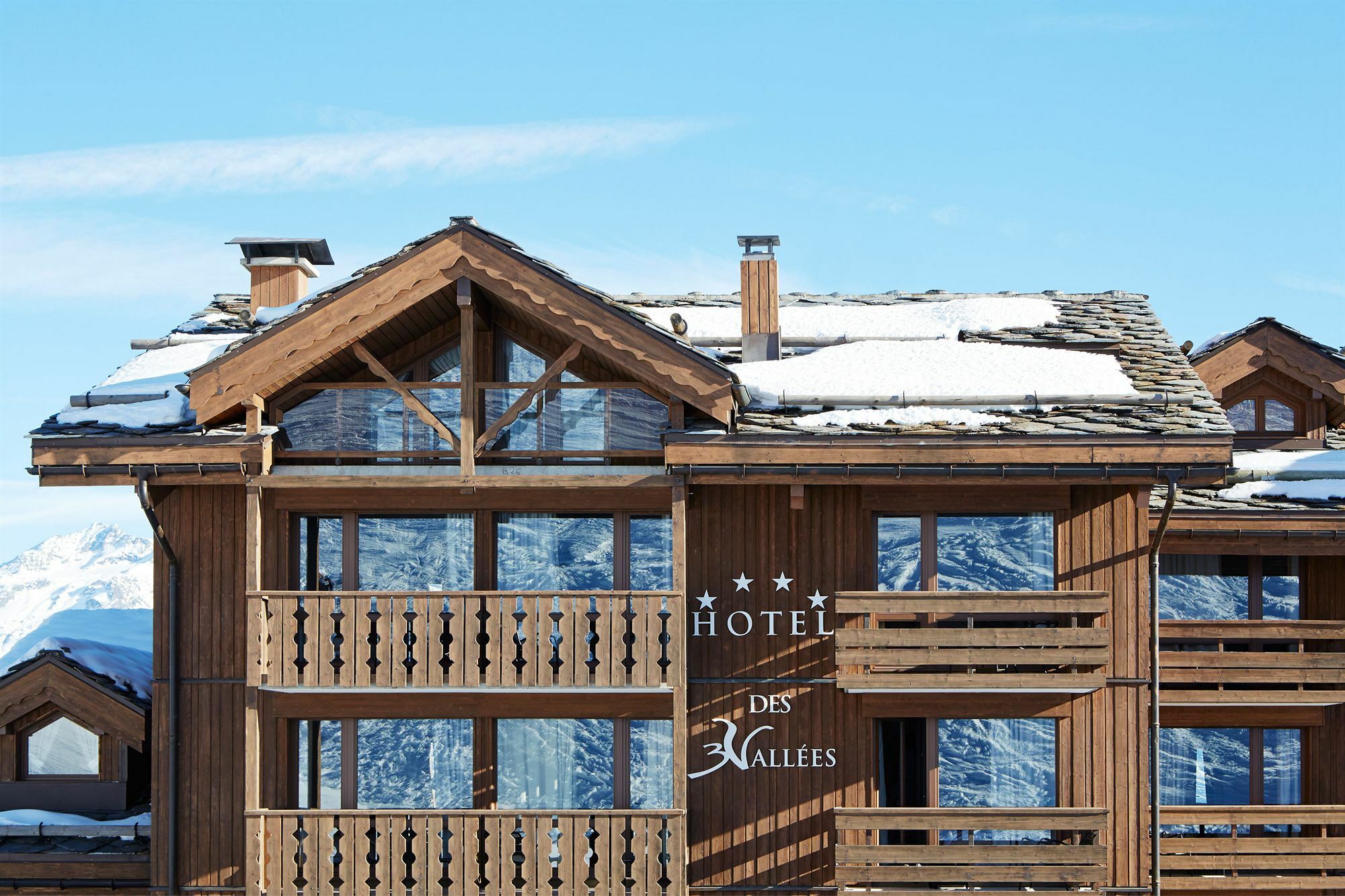 Hotel Des Trois Vallees 쿠쉐벨 외부 사진